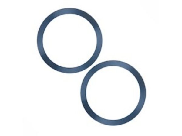 Metal Ring (2 in set) navy blue