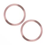 Metal Ring (2 in set) pink