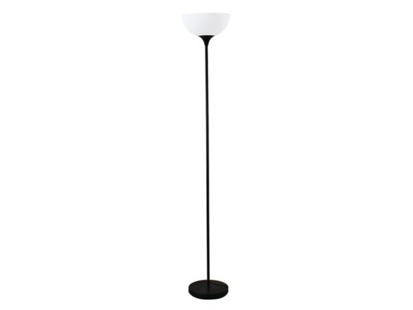 Aca Table Φωτιστικό Δαπέδου Υ172xΜ28εκ. με Ντουί για Λαμπτήρα E27 Μαύρο