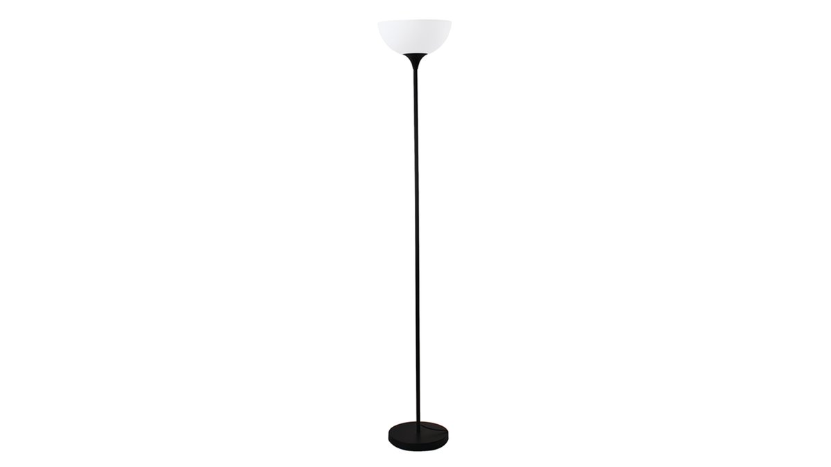 67e6f31f2138c41481a4c5c2 Aca Table Φωτιστικό Δαπέδου Υ172xΜ28εκ. με Ντουί για Λαμπτήρα E27 Μαύρο - Image 1