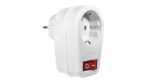 ΑΝΤΑΠΤOΡΑΣ ΜΕ ΔΙΑΚ. SCHUKO → 1Θ SCHUKO max:3680W IP20 ΛΕΥΚΟ/ΜΑΥΡΟ