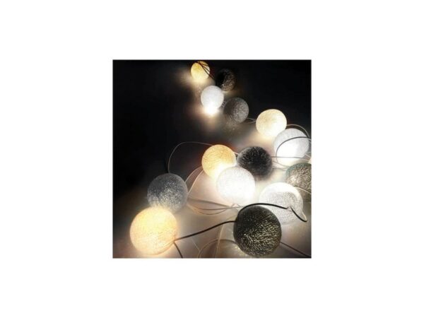 20L COTTON BALLS NIGHT 4.5V ΡΕΥΜΑΤΟΣ