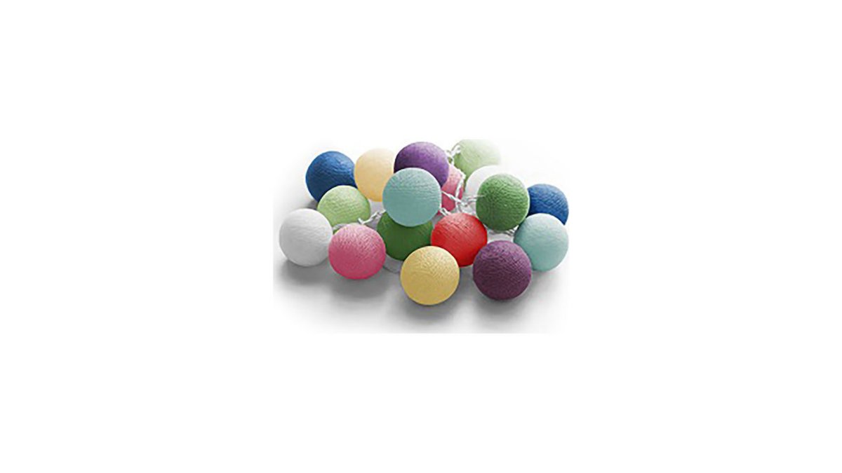 67f3a0d7de4d917cfc1f483c 20L COTTON BALLS HAPPY ΜΠΑΤΑΡΙΑΣ 3ΑΑ - Image 1