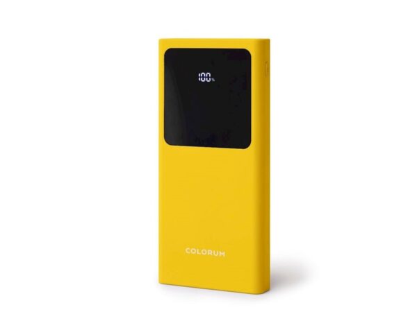 COLORUM Power bank  22,5 W 10 000 mAh CPB10-05 xYellow
