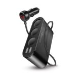 Διαχωριστής πρίζας αυτοκινήτου Forever 2xUSB 2,4A