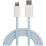 Καλώδιο Maxlife MXUC-06 USB-C - Lightning 1,0 m 20W μπλε νάιλον