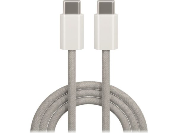 Καλώδιο Maxlife MXUC-06 USB-C - USB-C 1,0 m 20W γκρι νάιλον