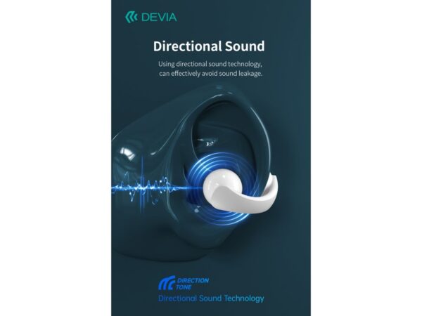 Ακουστικά Devia Bluetooth TWS Smart M5 μπλε