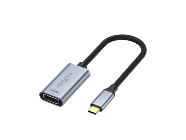Αντάπτορας Maxlife MXHC-01 HDMI - USB-C 4K 60HZ μαύρο