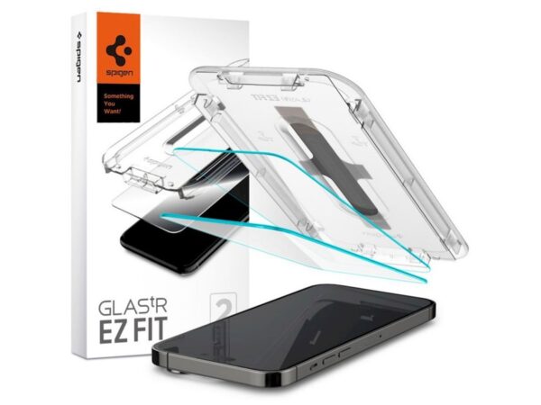 Spigen tempered glass Glas.TR 2-Pack for iPhone 14/15 Pro Max 6,7"clear