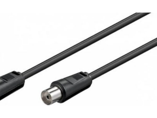 Goobay Antenna Cable Coax male - Coax female 1.5m
