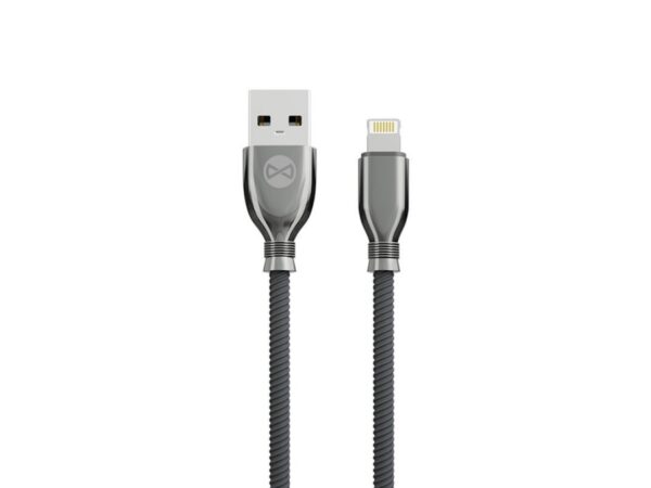 Forever Tornado cable USB - Lightning 1,0 m 3A black