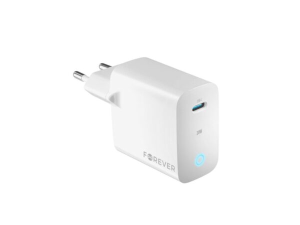 Forever TC-06-20C PD QC charger 1x USB-C 20W white
