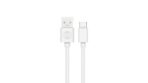 Καλώδιο Forever USB - USB-C 1,0 m 3A λευκό