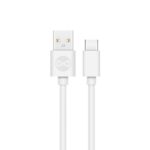 Καλώδιο Forever USB - USB-C 1,0 m 3A λευκό