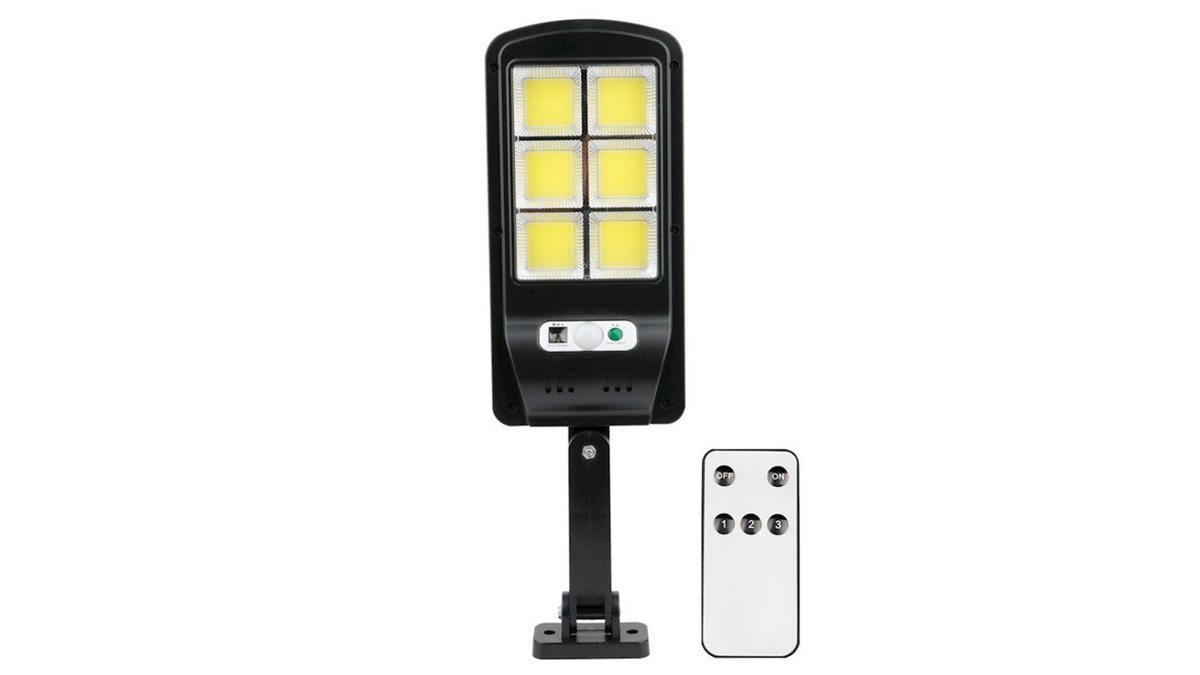 6814c54167503b7c6eb42561 Ηλιακή Λάμπα LED Forever Light SUNARI FLS-01 6*COB PIR 10W 800lm 6000K 2400mAh L - Image 1