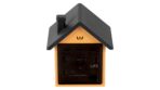 LIFE TINY HOUSE BLACK Ψηφιακό ρολόι / ξυπνητήρι σπιτάκι, με οθόνη LED και φωτάκι - Image 2