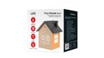 LIFE TINY HOUSE BLACK Ψηφιακό ρολόι / ξυπνητήρι σπιτάκι, με οθόνη LED και φωτάκι - Image 3
