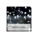 200 Λαμπάκια LED 5μ. Σύρμα Ψυχρό Λευκό σε Σειρά