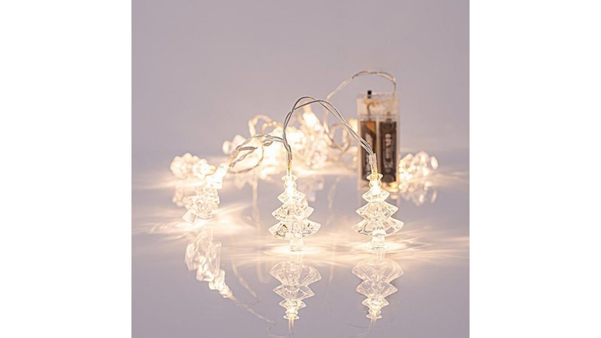 68ecdb5517e84051d2225c2e ΣΕΙΡΑ, 10 LED 5mm, ΑΚΡΥΛΙΚΑ ΔΕΝΤΡΑΚΙΑ 4.7cm, ΜΠΑΤΑΡΙΑΣ 2xAA, ΔΙΑΦΑΝΟ PVC ΚΑΛΩΔΙΟ, ΘΕΡΜΟ ΛΕΥΚΟ LED ANA 10cm, ΠΡΟΕΚΤΑΣΗ ΠΑΡΟΧΗΣ 50cm, IP20 - Image 1