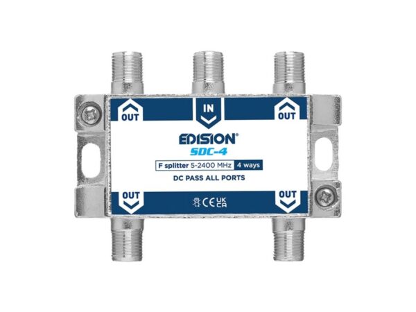 ΔΙΑΚΛΑΔΩΤΗΣ 4 ways F 5-2400Mhz SDC-4