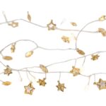 ΣΕΙΡΑ, 20 MINI LED, ΔΙΑΚΟΣΜΗΤΙΚΑ ΑΣΤΕΡΙΑ, ΜΠΑΤΑΡΙΑΣ 3xΑΑ, ΧΡΟΝΟΔΙΑΚΟΠΤΗ, ΑΣΗΜΙ ΧΑΛΚΙΝΟ ΚΑΛΩΔΙΟ, ΘΕΡΜΟ ΛΕΥΚΟ LED ΑΝΑ 10cm, ΠΡΟΕΚΤΑΣΗ ΠΑΡΟΧΗΣ 30cm, IP20