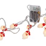 ΣΕΙΡΑ, 10 LED 5mm, ΑΓΙΟΣ ΒΑΣΙΛΗΣ, ΜΠΑΤΑΡΙΑΣ 3xAA, ΧΡΟΝΟΔΙΑΚΟΠΤΗ, ΔΙΑΦΑΝΟ PVC ΚΑΛΩΔΙΟ, ΘΕΡΜΟ ΛΕΥΚΟ LED ΑΝΑ 15cm, ΠΡΟΕΚΤΑΣΗ ΠΑΡΟΧΗΣ 30cm, IP20
