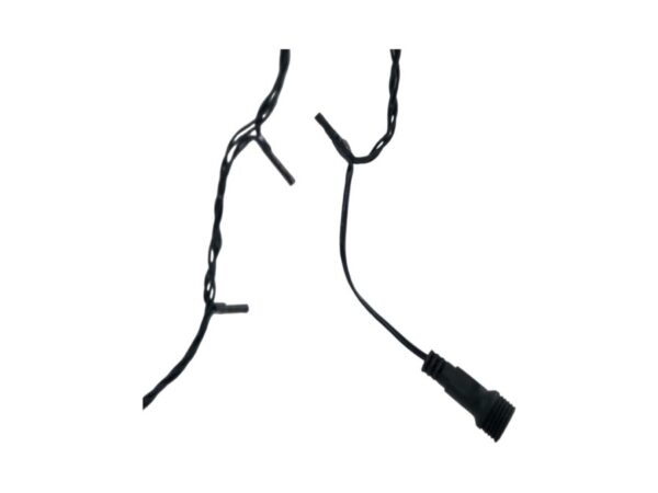ΣΕΙΡΑ, 300 LED 3mm, 31V ΜΕΤΑΣΧΗΜΑΤΙΣΤΗ, 4 ΕΠΕΚΤΑΣΕΙΣ ΕΩΣ 3 ΣΕΤ, ΠΡΑΣΙΝΟ PVC ΚΑΛΩΔΙΟ, ΛΕΥΚΟ LED ΑΝΑ 5cm, ΠΡΟΕΚΤΑΣΗ ΠΑΡΟΧΗΣ 3m, ΙΡ44