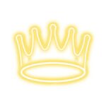 Neon PLEXI LED CROWN warm white