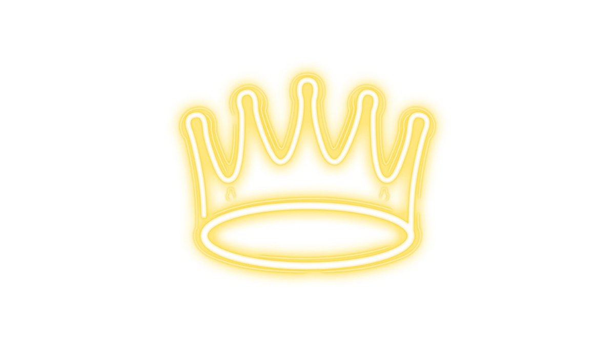 68fb5257ca898685544c8515 Neon PLEXI LED CROWN warm white - Image 1