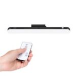 Μαγνητική λάμπα XO LED YH08B 1200mAh μαύρη + τηλεχειριστήριο