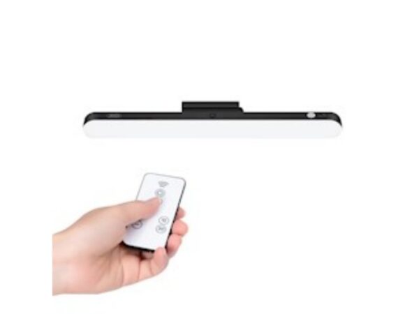 Μαγνητική λάμπα XO LED YH08B 1200mAh μαύρη + τηλεχειριστήριο