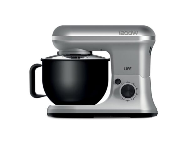 LiFE ARGENTO Silver Matt Series Κουζινομηχανή με inox κάδο μίξης 5L, 1200W