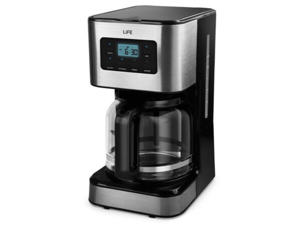 LiFE Aroma Digital Προγραμματιζόμενη καφετιέρα φίλτρου 1.5L, 950W.