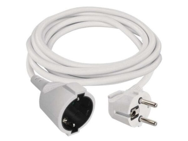 Emos Προέκταση καλ. – 5m – 1,5mm2 – PVC – Άσπρο