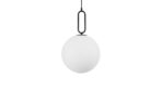 kelvo® kelvo® BELLISSIMO KLV-101-0374 Κρεμαστό Φωτιστικό Οροφής για Λάμπα με Ντουί E27 AC 220-240V IP20 - Μαύρο Ματ & Λευκό - Μ30 x Π30 x Υ52cmBELLISSIMO KLV-101-0374 Κρεμαστό Φωτιστικό Οροφής για Λάμπα με Ντουί E27 AC 220-240V IP20 - Μαύρο Ματ & Λευκό - Μ30 x Π30 x Υ52cm - Image 2