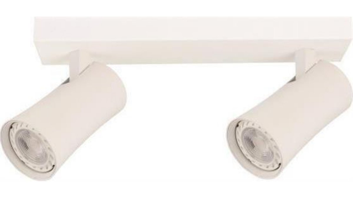 699832713eb3341f036e5838 ΣΠΟΤ ΟΡΟΦΗΣ ΔΙΠΛΟ GU10 S1901 ΛΕΥΚΟ ARTE ILLUMINA - Image 1