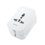 YESIDO  UNIVERSAL ADAPTER UK/EU/US/AUS MAX 6A WHITE