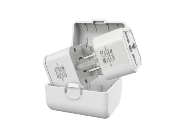 YESIDO UNIVERSAL ADAPTER  750W 3A UK/EU/US/AU WHITE