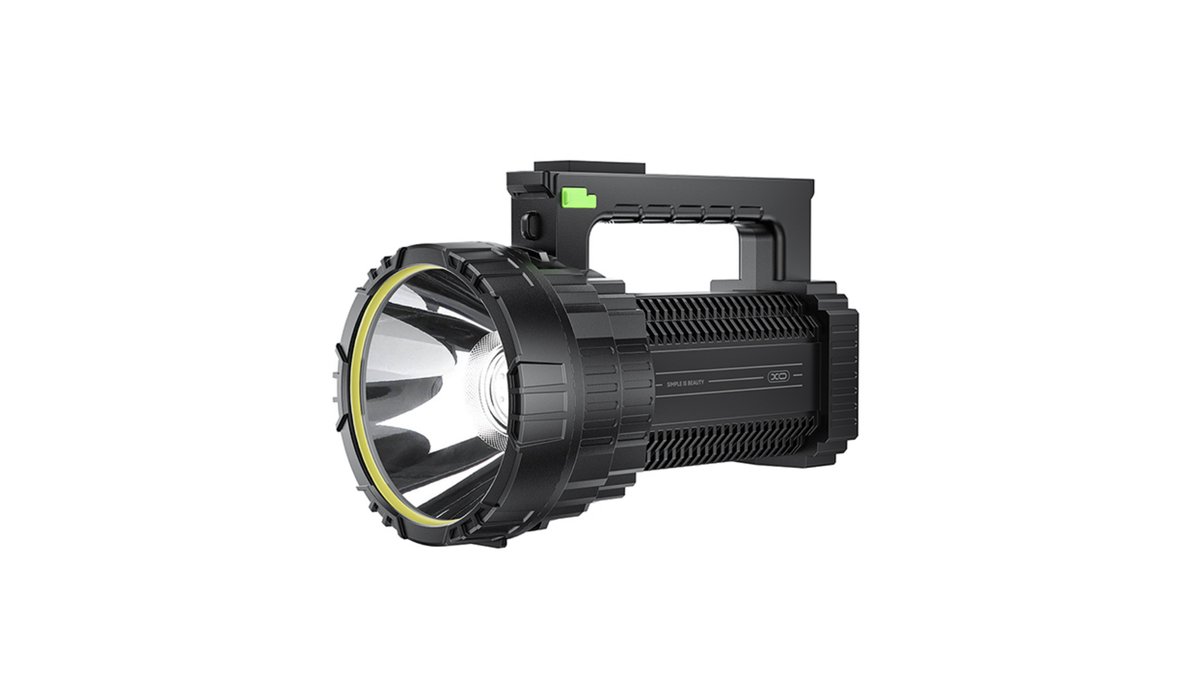 69aabe958912b7af88418ce2 Φακός LED 550lm, σε μαύρο χρώμα xo ΕΠΑΝΑΦΟΡΤΙΖΟΜΕΝΟΣ - Image 1
