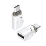 Αντάπτορας USB High-Speed type-C θηλ. - Micro USB αρσ., σε λευκό χρώμα