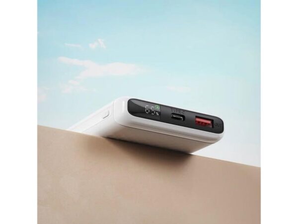 XO PB308, ΑΞΕΣΟΥΑΡ ΚΙΝΗΤΩΝ-TABLET/POWERBANK, 10000MAh, 2 ΘΥΡΕΣ, ΛΕΥΚΟ