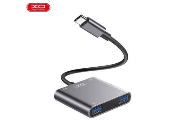 XO HUB 4 in 1 TYPE-C, 4x USB 3.0