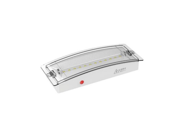 EMERGENCY LED LIGHT EXIT-C 3W 6500K (COOL WHITE) 3.2V 600mAh LiFePO₄