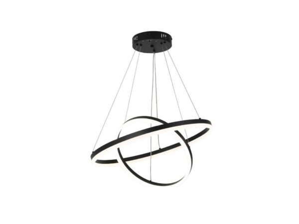 Κρεμαστό φωτιστικό LED 58W 3CCT (by switch on base) D:60cm