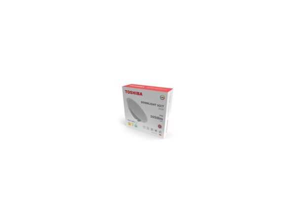 TOSHIBA LED DOWNLIGHT χωνευτό 150mm 16W 3CCT