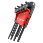 Facom Σετ με 8 Κλειδιά Torx - Κεφαλή Σφαιρίδιο σε Πλαστική Θήκη
