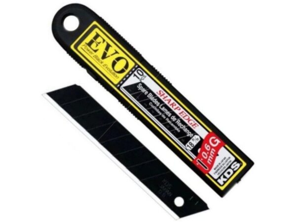 Λάμα Φαλτσέτας 18X0,60- 8Κ (10Τ)Μαύρη Gb10B Evo Kds