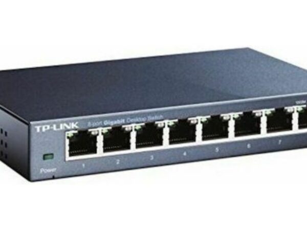 TP-LINK TL-SG108 v1 Unmanaged L2 Switch με 8 Θύρες Ethernet και 8 SFP Θύρες