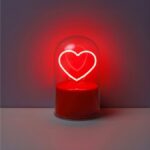 ΛΑΜΠΑ  ΘΟΛΟΣ HEART 12cm- Perfect gift!